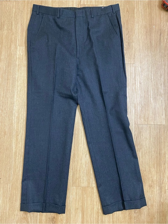 majer slacks Other - Vintage Majer slacks 100% wool  Tailored Dress Pants in Charcoal Gray